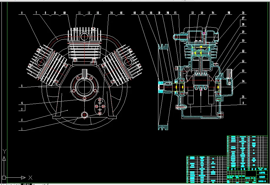 Z289-微型风冷活塞式压缩机（W-80）的设计
