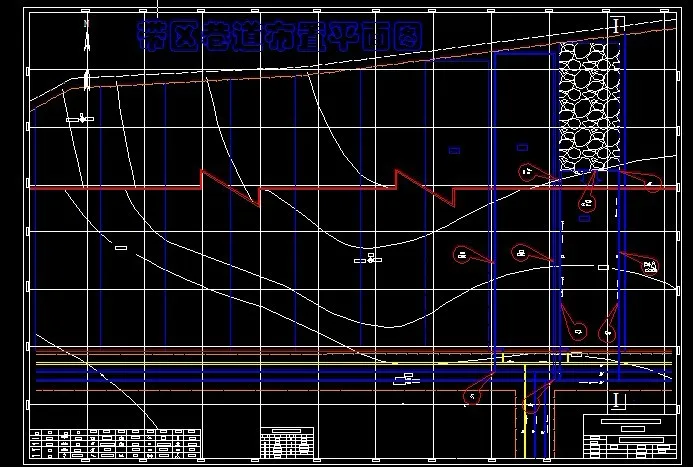 巷道布置平面图
