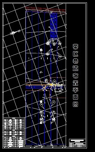 巷道布置平面图