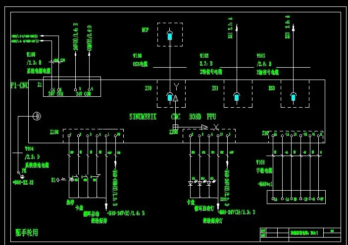 控制系统电路 M40