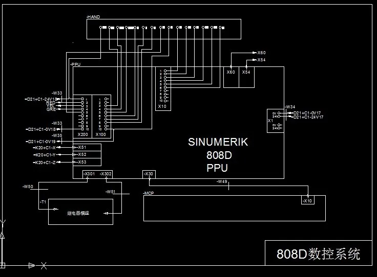 R962-BM850T立式加工中心电气控制系统设计