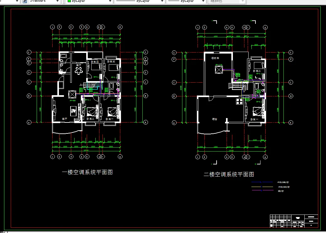 空调系统平面图