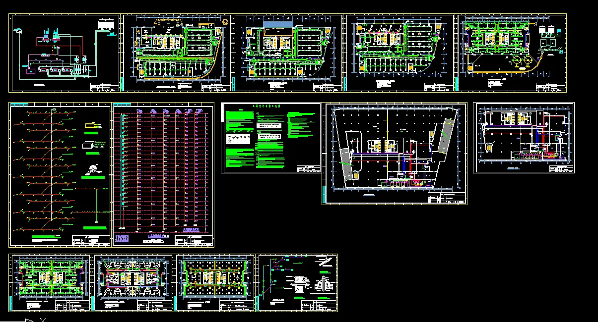 S130-南京市希尔顿大厦空调、通风与防排烟设计