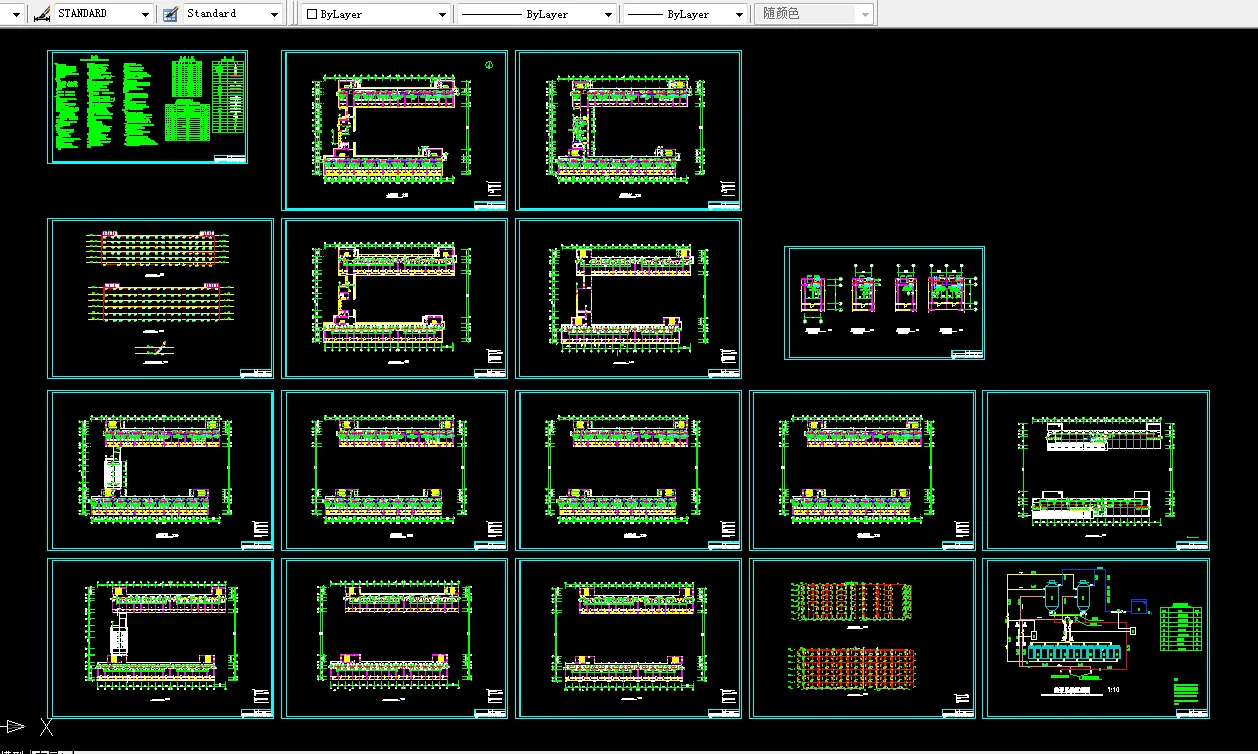 S199-成都市某公司六层宿舍楼多联机空调系统设计