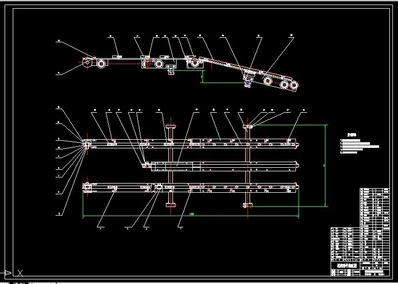 送纸部件装配图