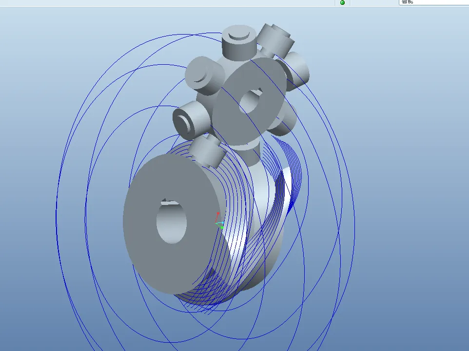S361-弧面凸轮分度机构的运动特性分析[含Proe三维图]