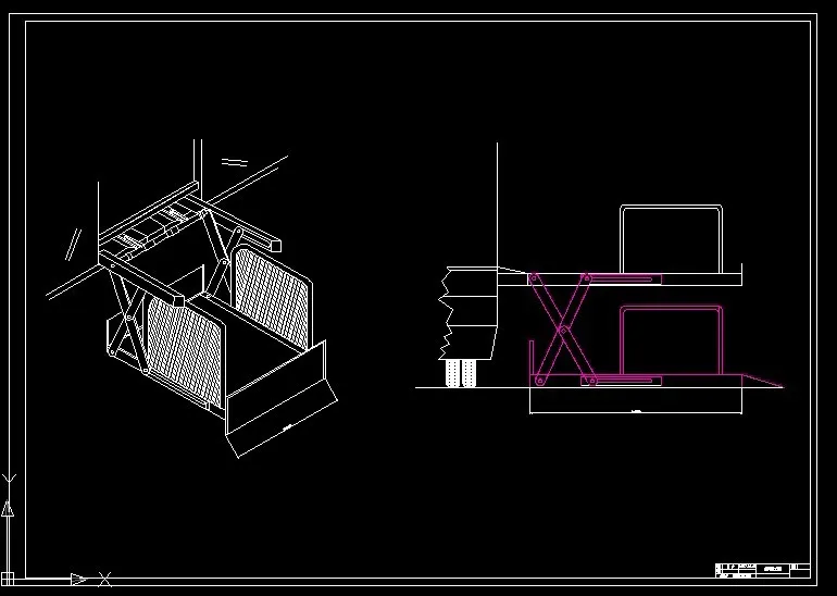 升降装置示意图