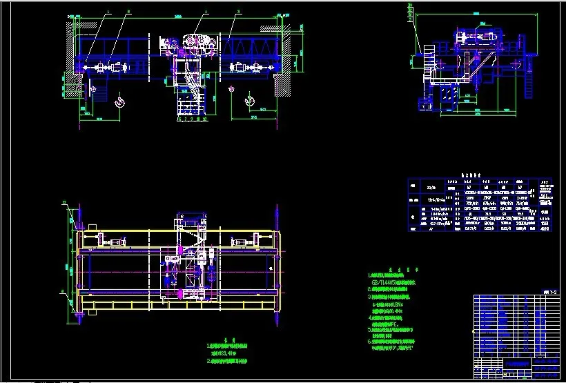 S802-325t电动双梁桥式起重机小车运行机构设计