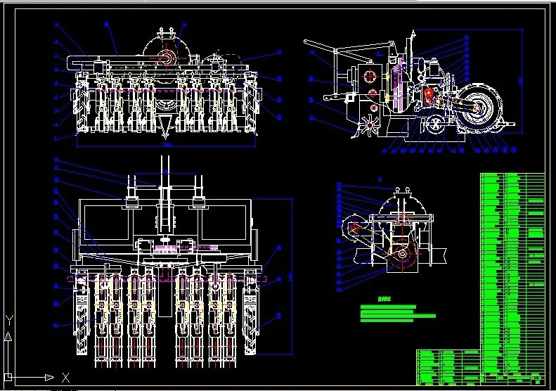 S961-气吸式胡萝卜精密播种机的设计