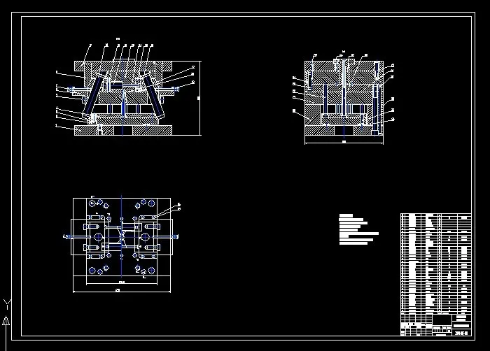 S977-通管零件注塑模设计-侧抽芯