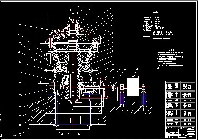 R565-PX1200旋回破碎机设计