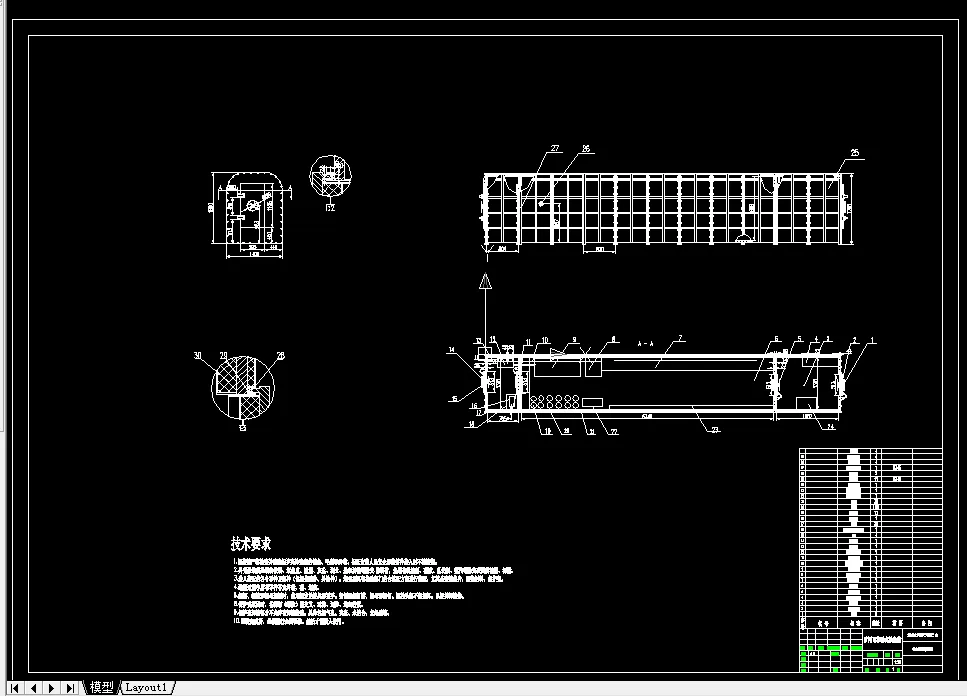 T322-小型矿用可移动式救生舱整体结构设计