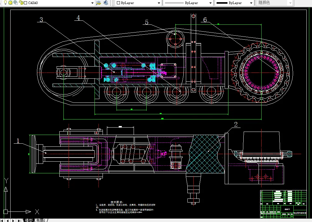 T388-狭窄空间运输机械之橡胶履带行走机构的设计