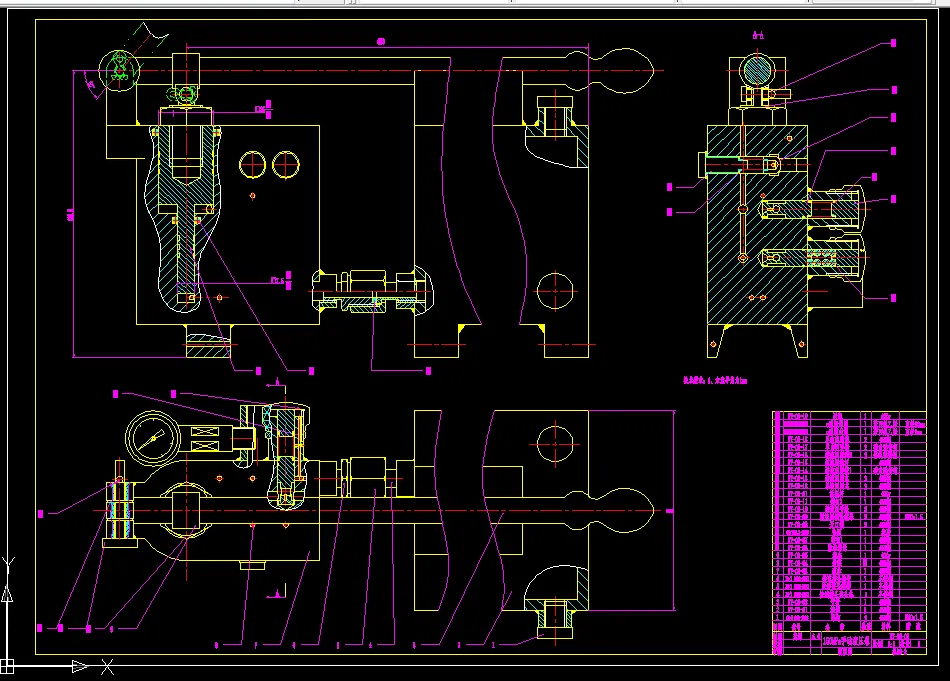 T473-150MPa手动液压泵设计及运动仿真
