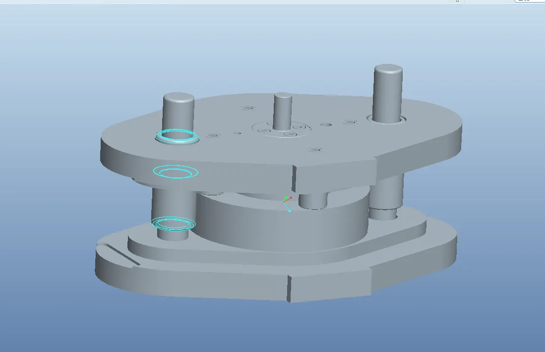 首次拉伸3D装配图