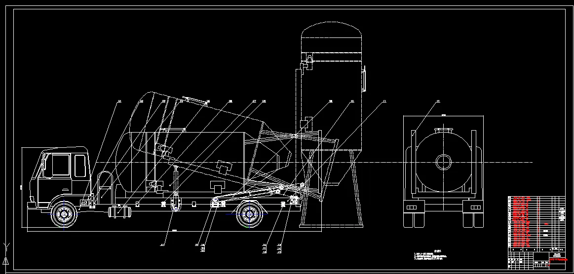 T668-东风EQ1168背罐车改装设计