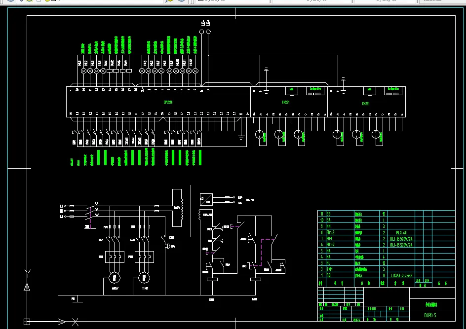 控制系统接线图