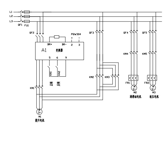 DY490-基于PLC的单网印刷控制系统设计电气控制系统设计触摸屏