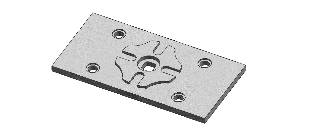 SC546-底板零件的数控铣削加工工艺及编程UG+CAM