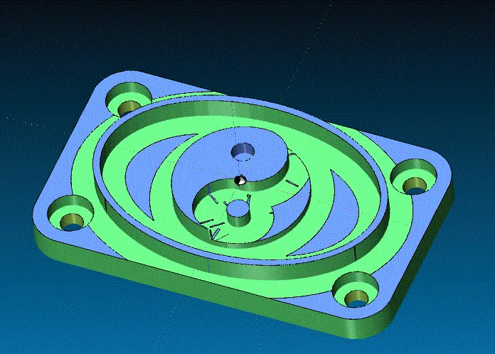 仿真加工效果图