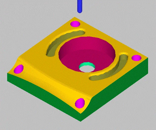 仿真加工效果图
