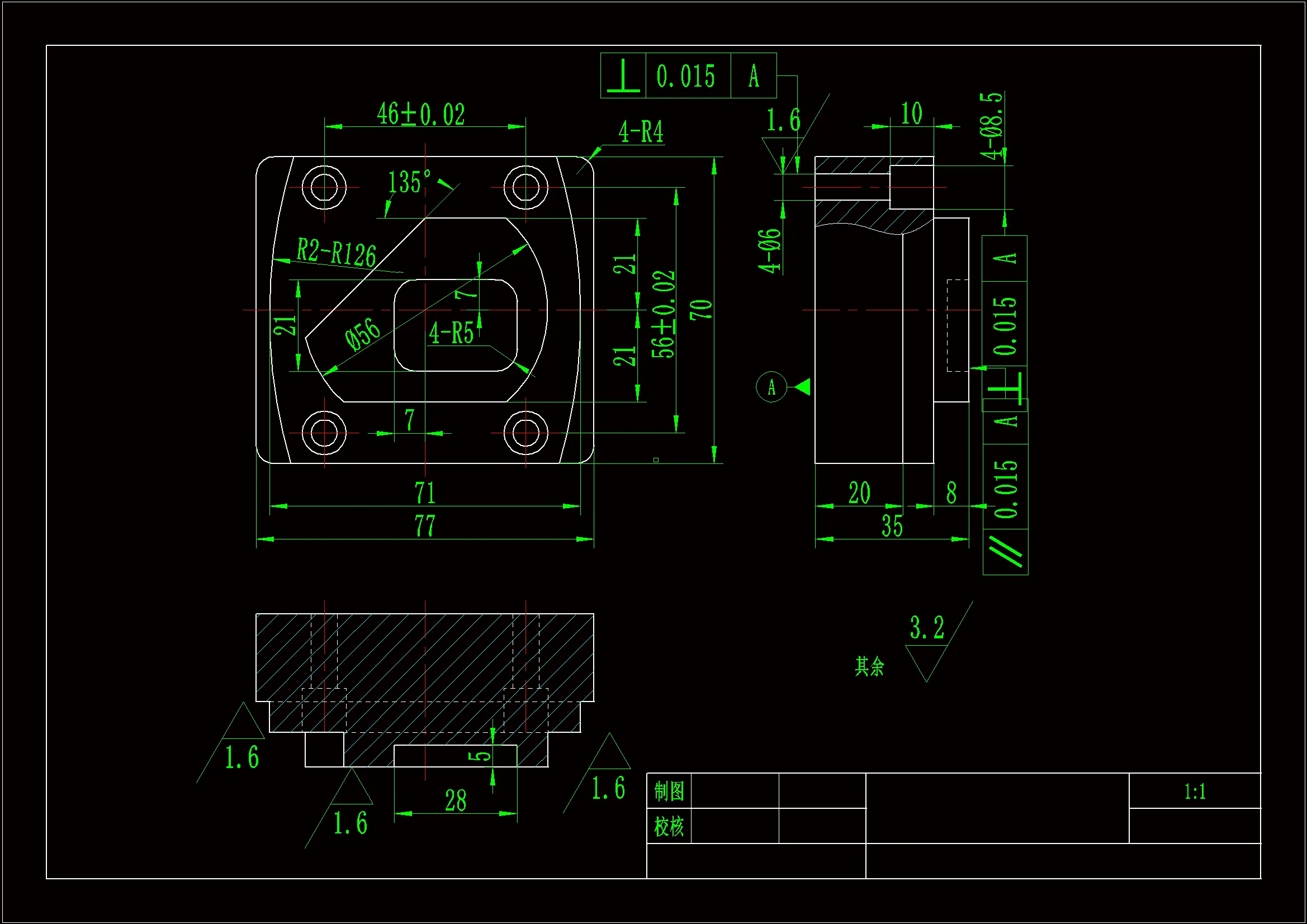 SC120-某凸模零件的加工工艺分析及数控编程[含CAD图纸+mastercam三维图+说明书]