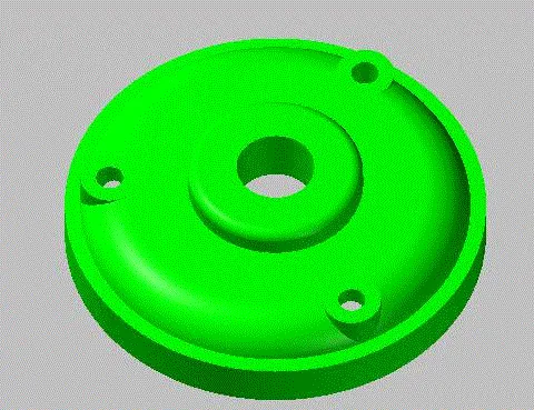 SC264-端盖零件的加工工艺及数控编程CAM