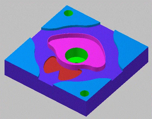 SC290-异形配合件的数控加工工艺及编程UG三维CAM仿真