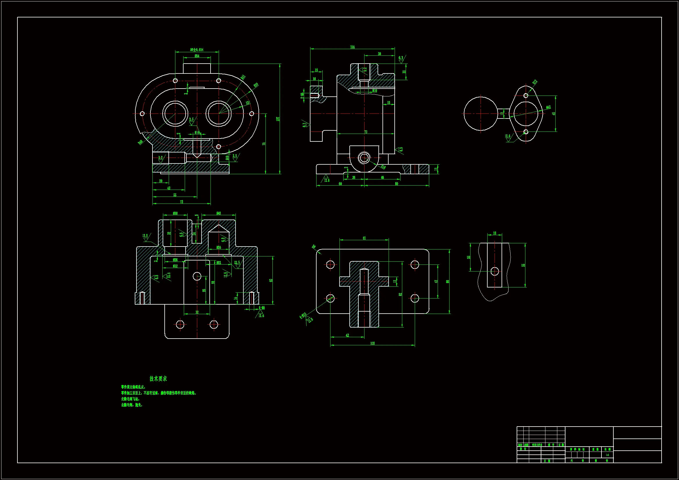 JJ399-离合泵体加工工艺及钻10孔夹具设计