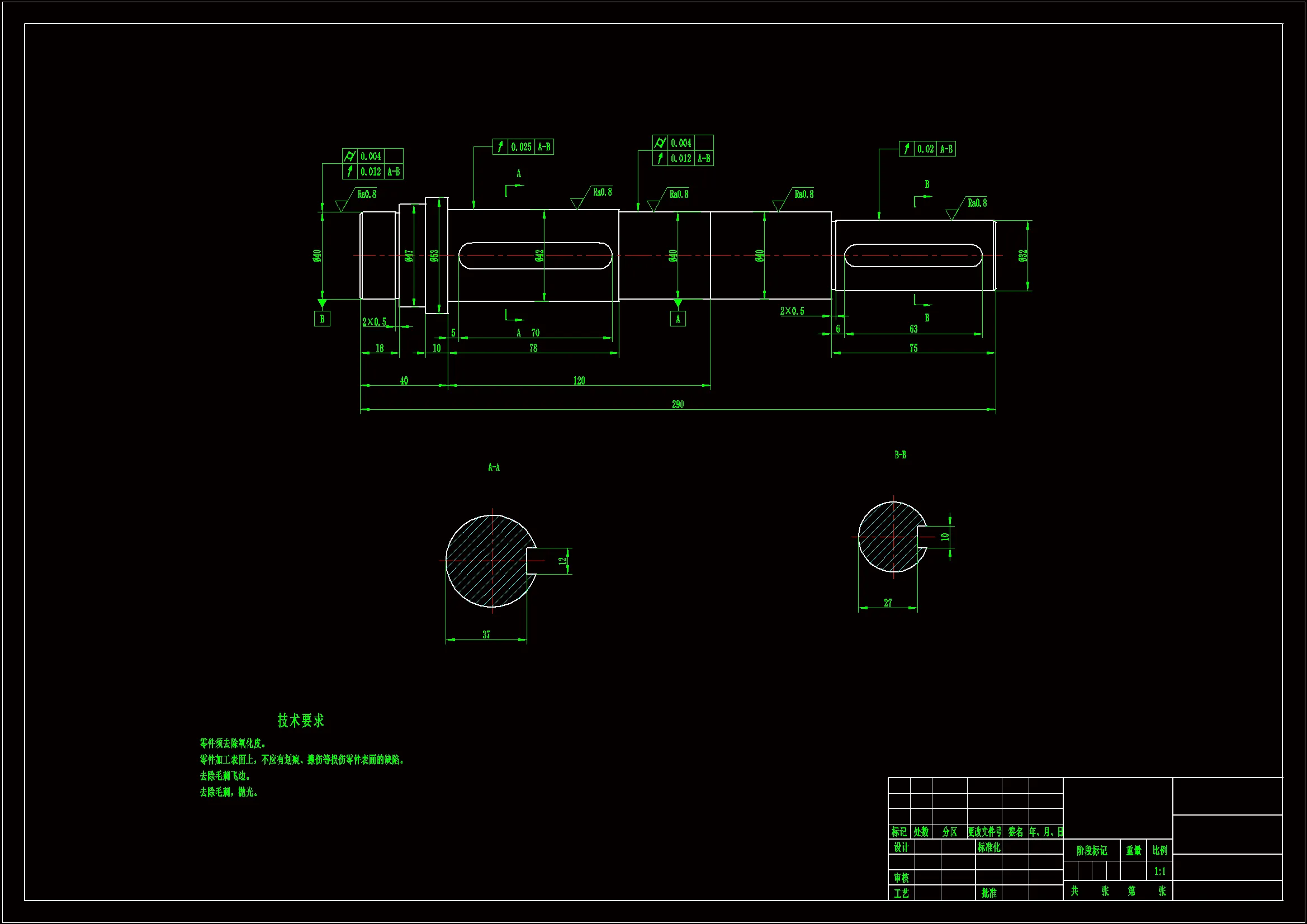 K1795B-阶梯轴机械加工工艺规程及车右端面夹具设计[长290]