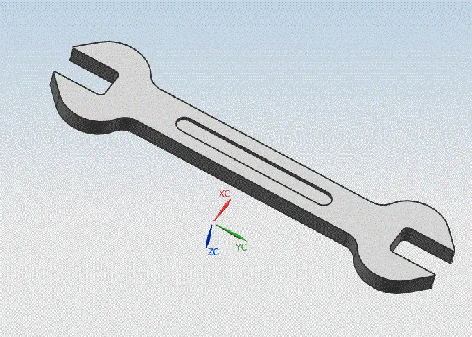 JJ977-塑料扳手注塑模具设计[含UG三维图]