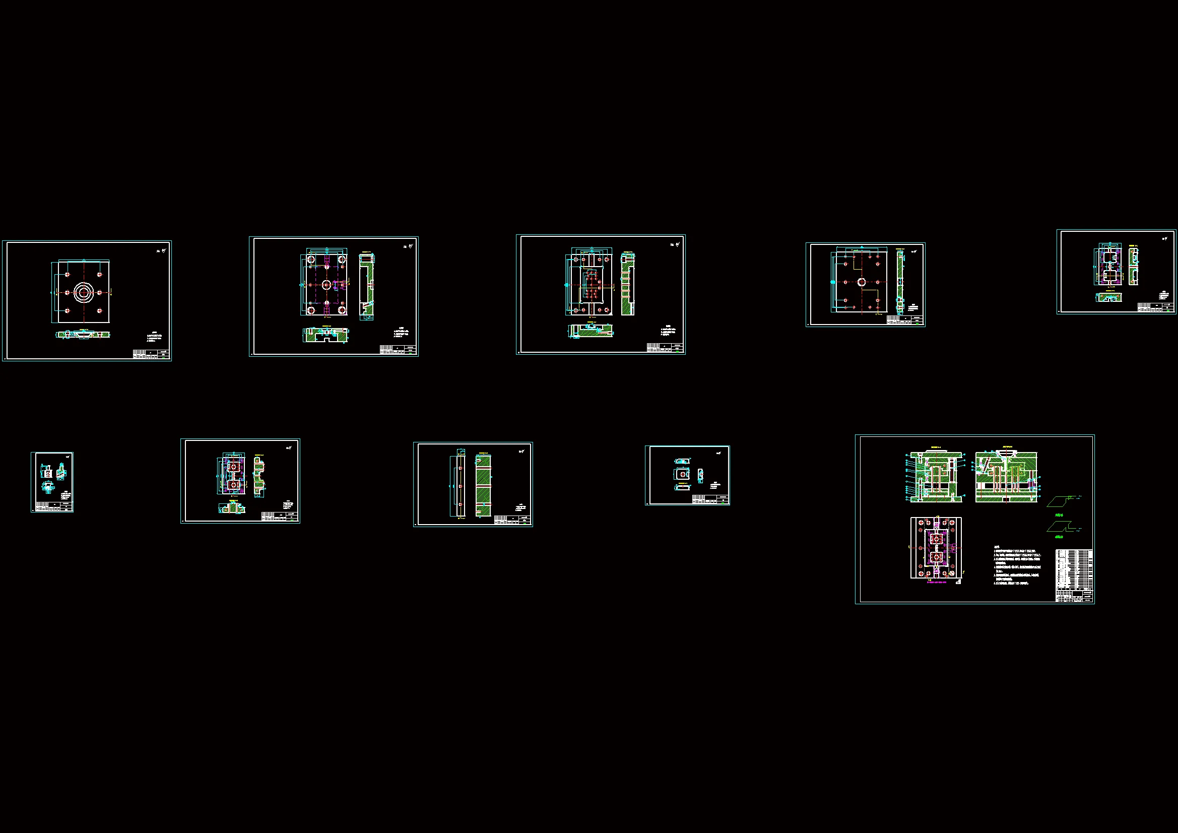 全部CAD图纸 10张