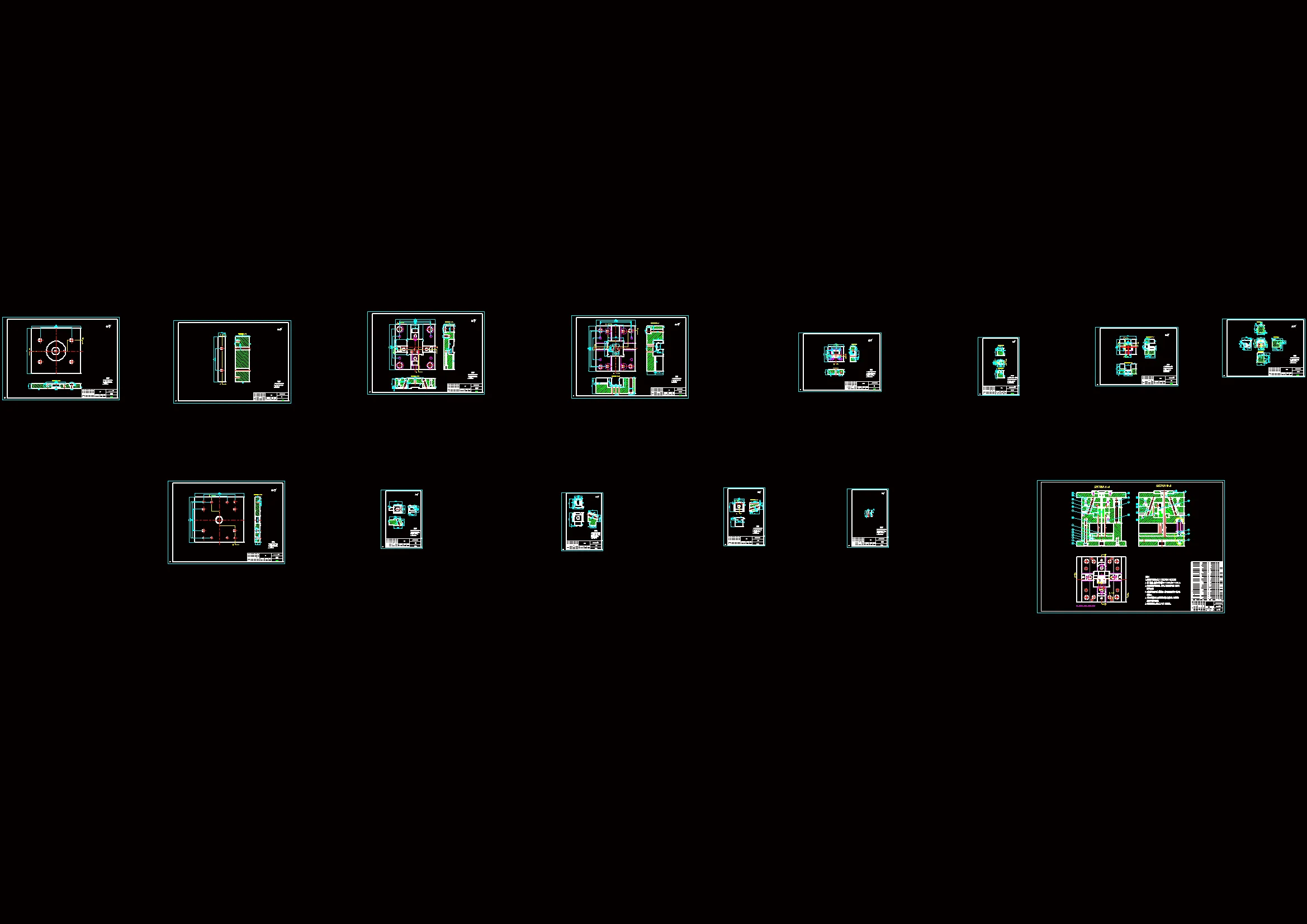 全部CAD图纸 14张