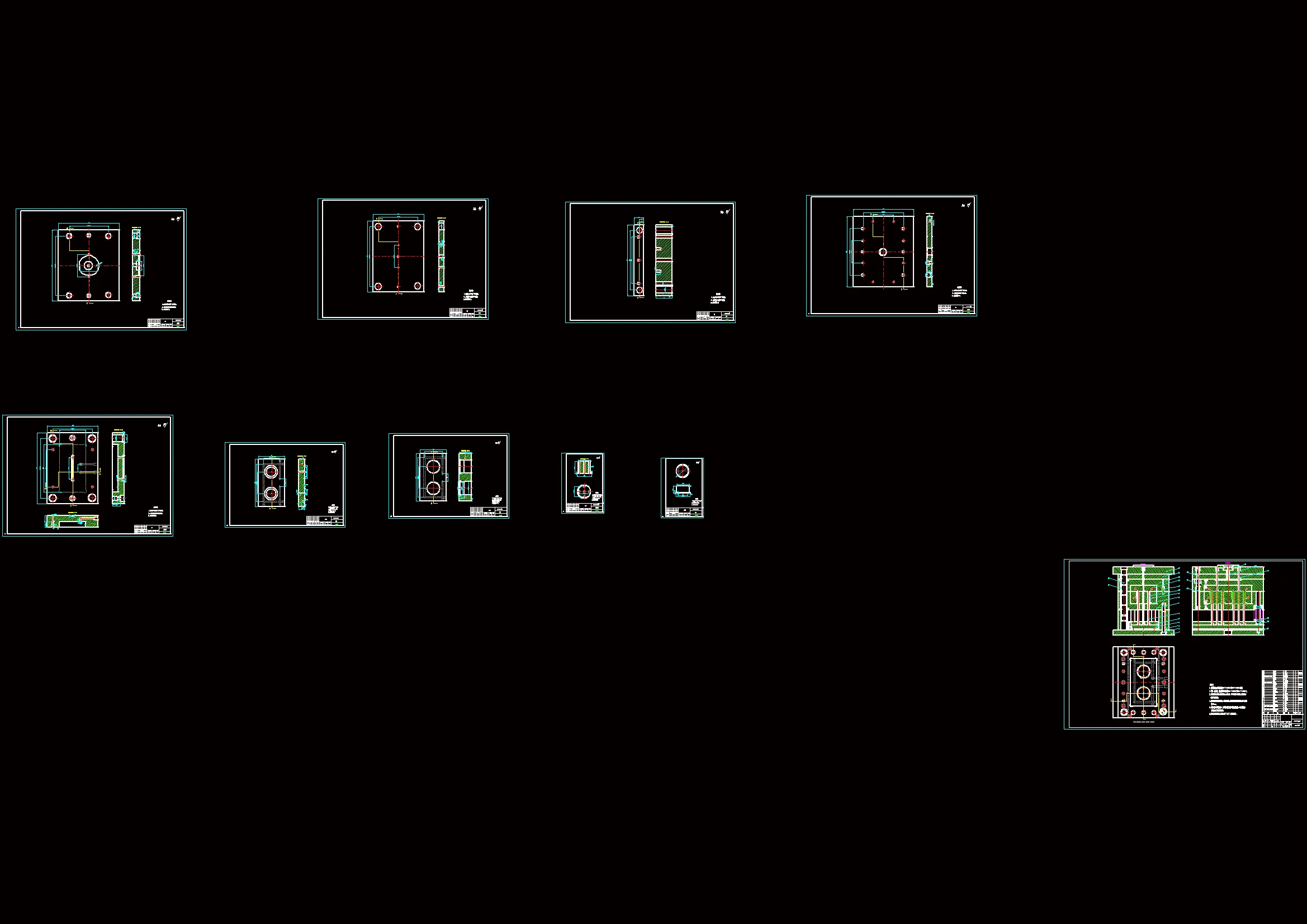 全部CAD图纸 10张