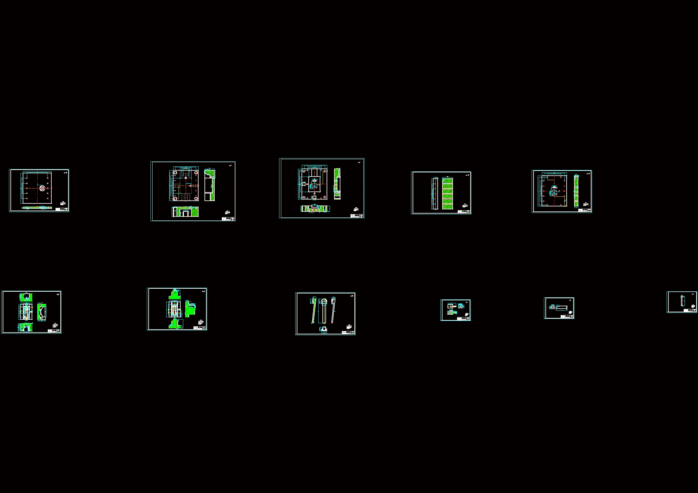 模具零件图 11张
