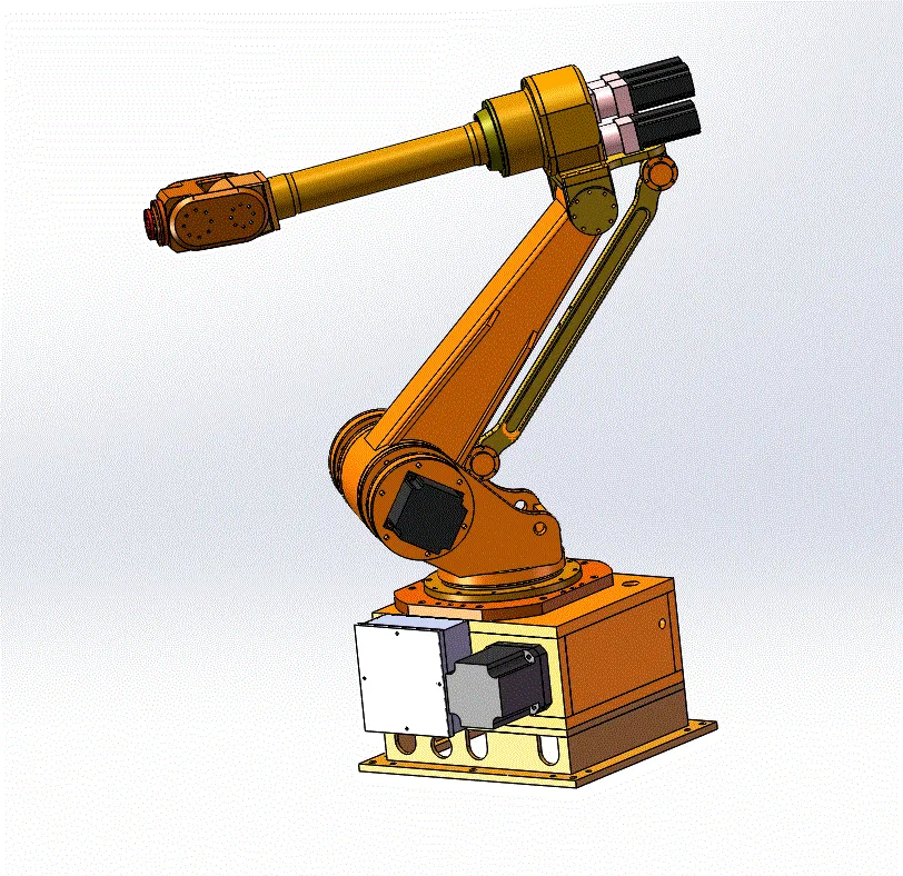 N835-焊接机器人本体设计-六自由度弧焊机器人[含SW三维图]