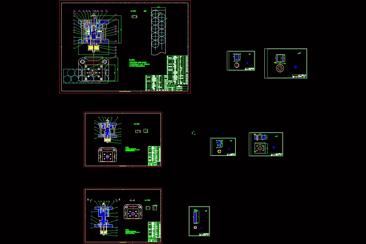 全部CAD图纸 8张