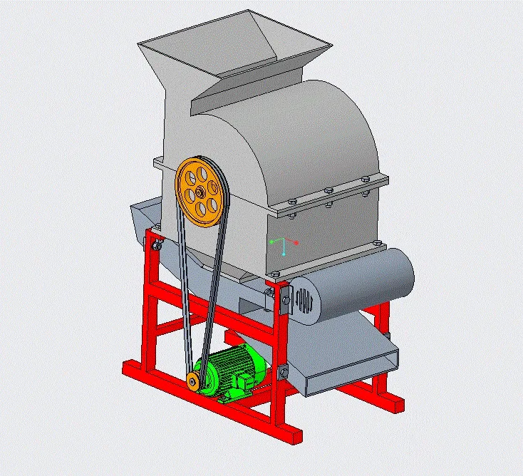 JJ1603-刮板式花生去壳机的设计[含Proe三维图]