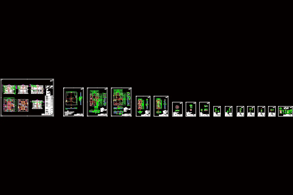 全部CAD图纸15张