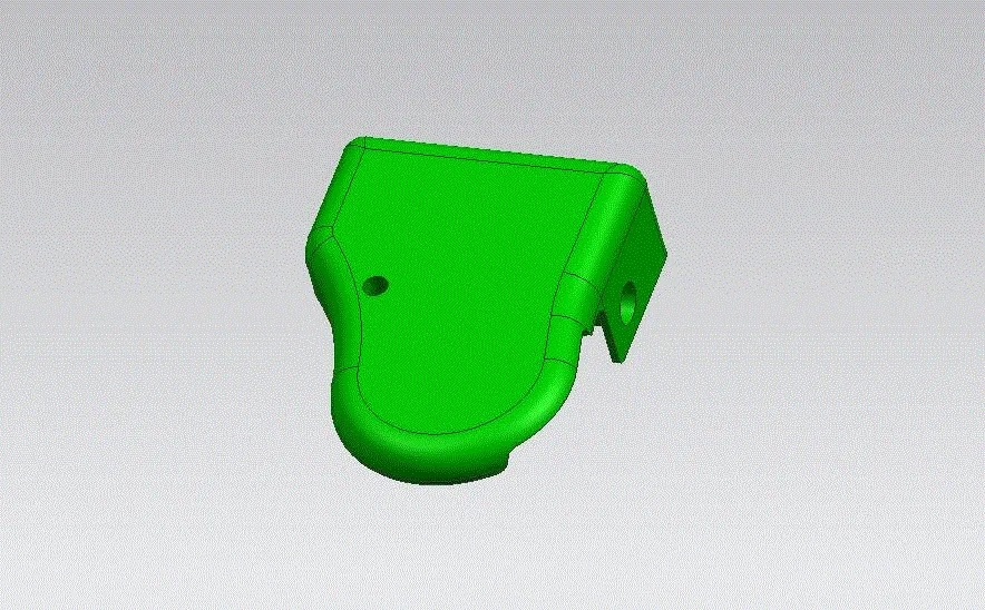 JJ1708-汽车座椅侧面护罩塑料注塑模具设计-侧抽芯[含UG三维图]