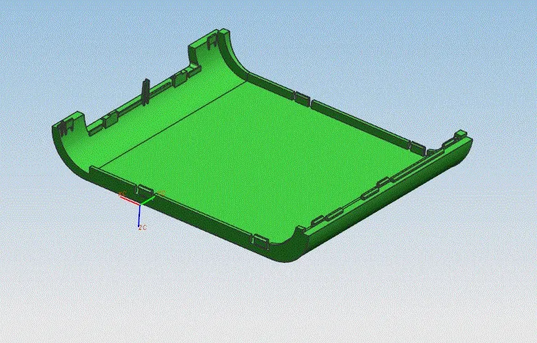 JJ1709-充电宝后盖的注塑模具设计-侧抽芯[含UG三维图]
