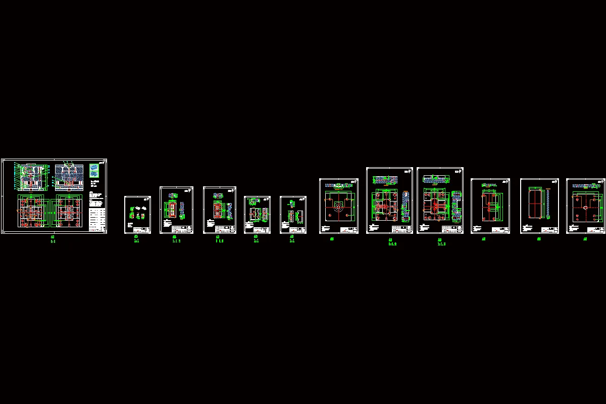 全部CAD图纸 12张