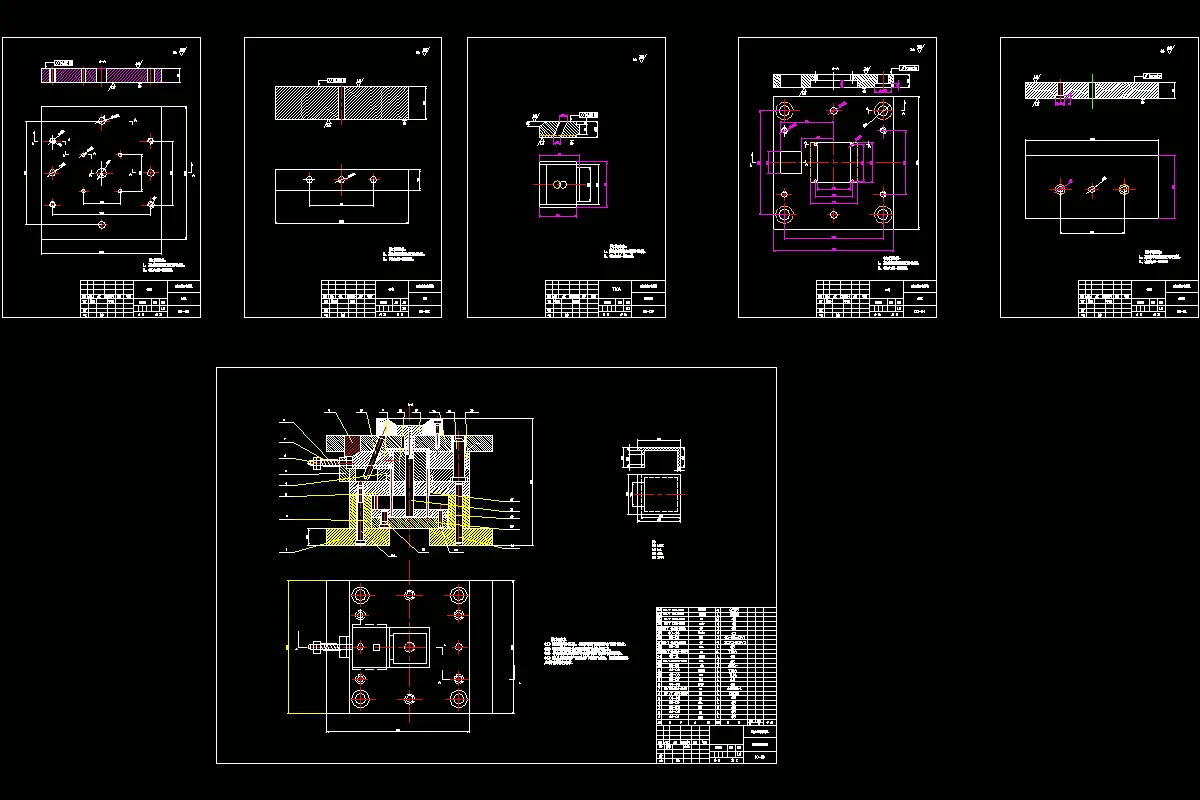 全部CAD图纸 6张