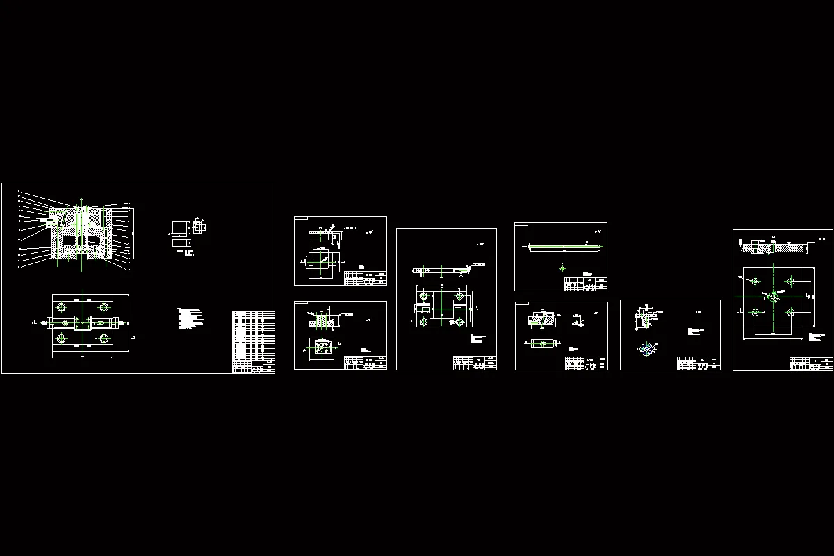 全部CAD图纸 8张