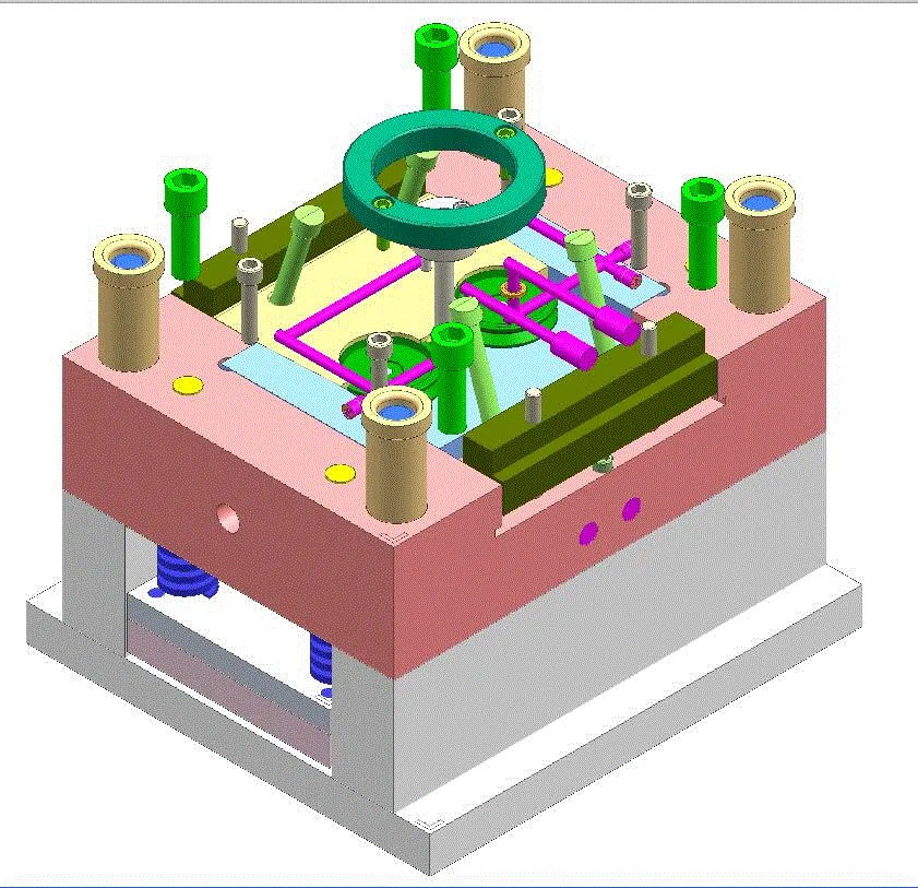 模具三维内部图