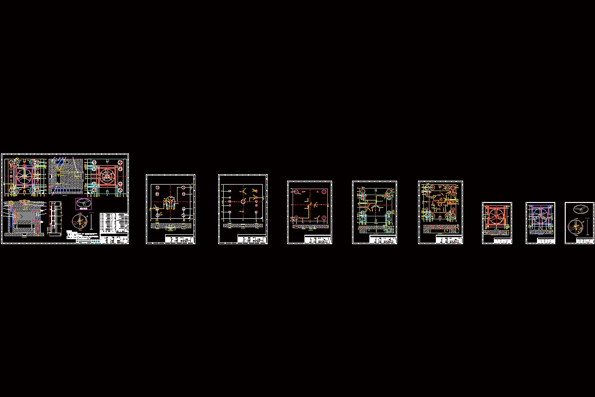 全部CAD图纸 9张