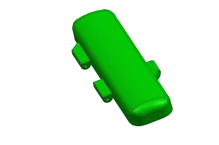 塑件三维图外侧