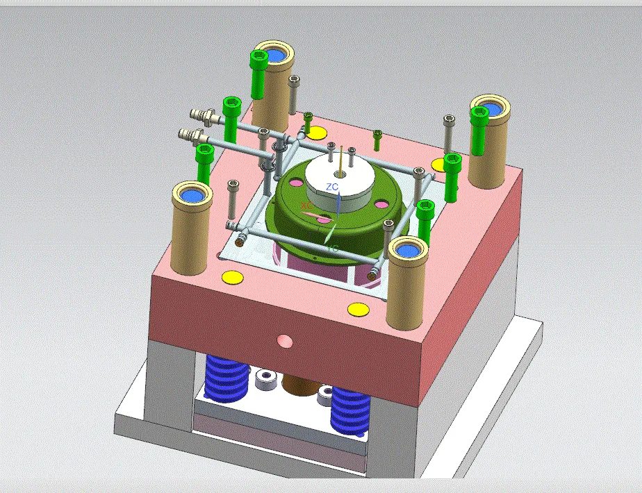 模具三维内部图