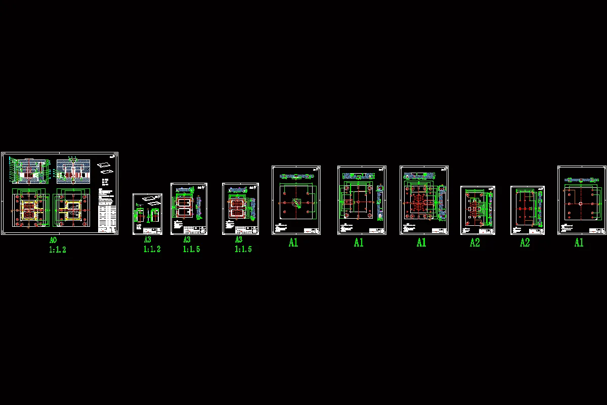 全部CAD图纸10张