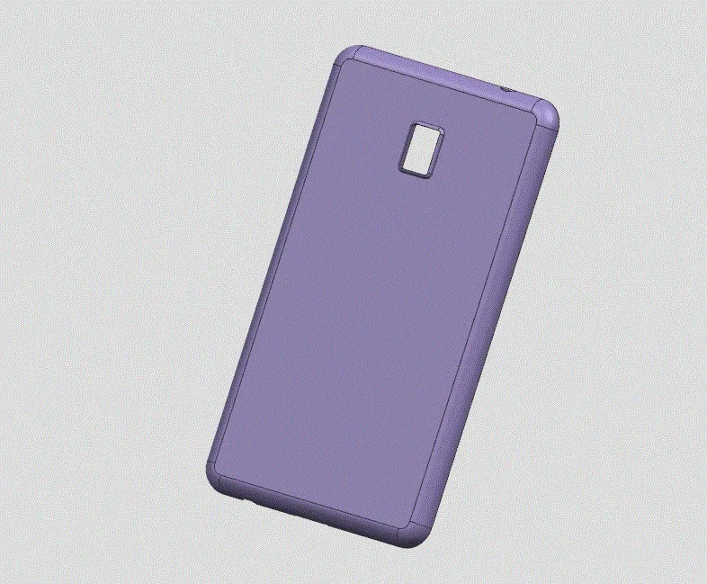 JJ1887-手机后外壳注塑模具设计[含UG三维图]